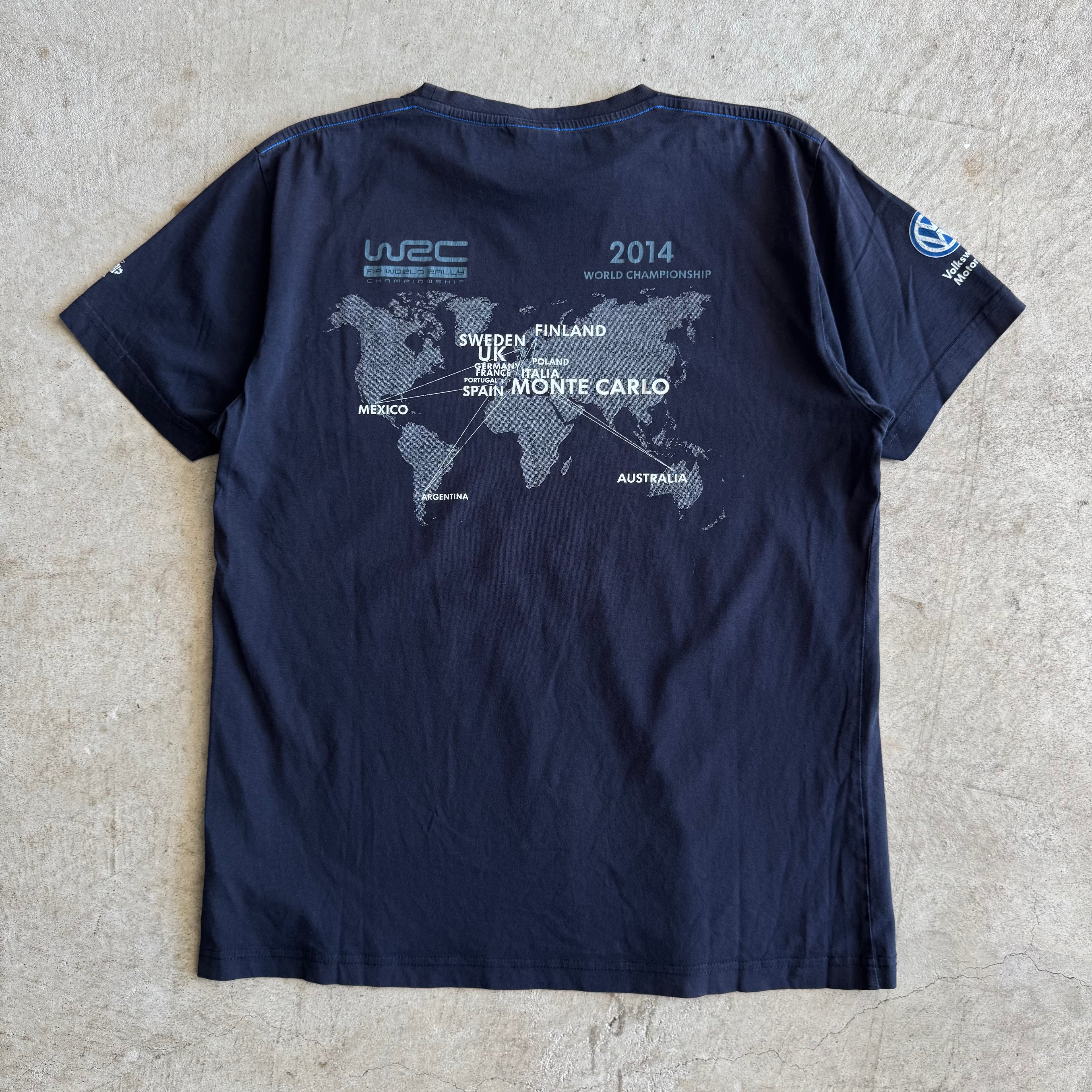 2014 Volkswagen Golf R WRC Championship Black Shirt (M)