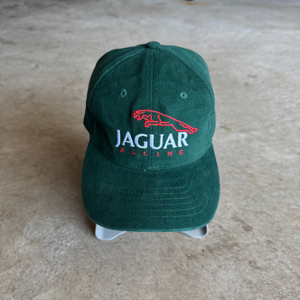 2000s Jaguar Racing Green Adjustable Strapback Hat (Youth)