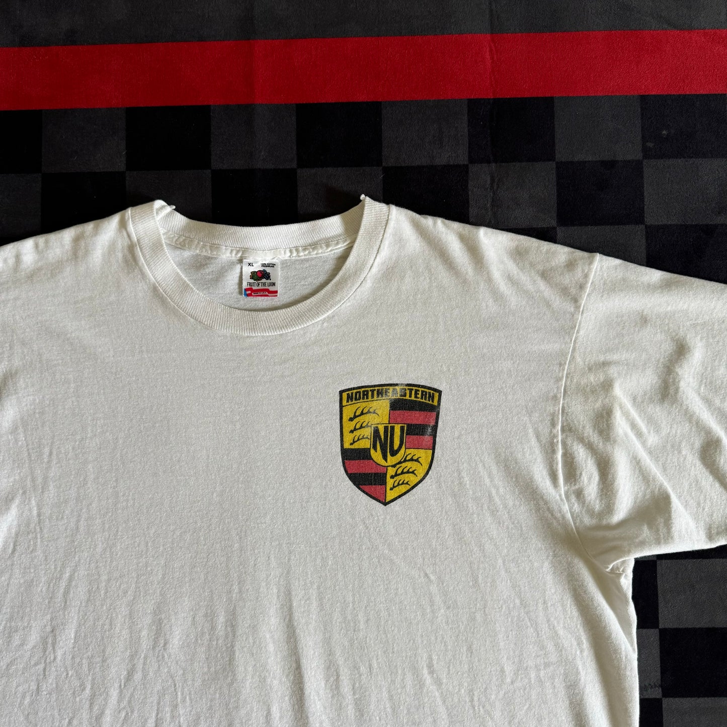 Northeastern Porsche 911 $0-60K White T Shirt