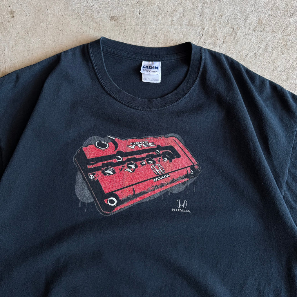 90s Honda VTEC DOHC B Series Engine Cover T Shirt (XXL)