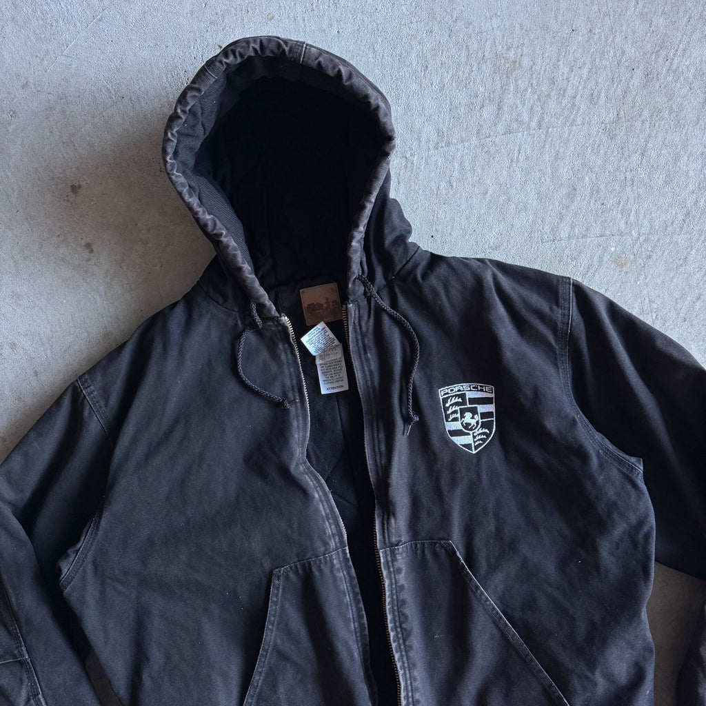 90s Porsche Berne Black Workwear Jacket (L)