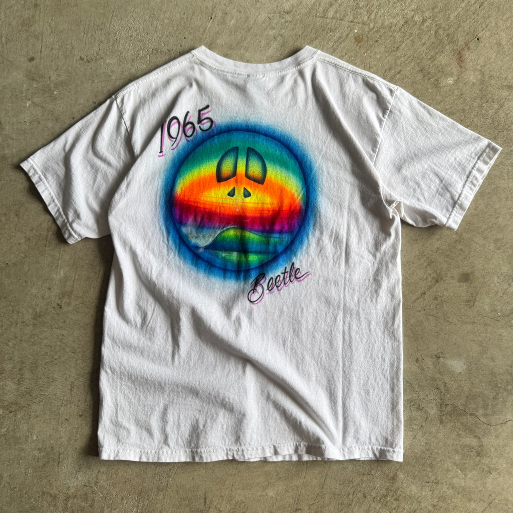 90s Volkswagen Airbrush Style 1965 Sunset T Shirt (L)