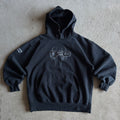 90s TRD Toyota Racing Development Tribal Hoodie Pullover Sweater (L)