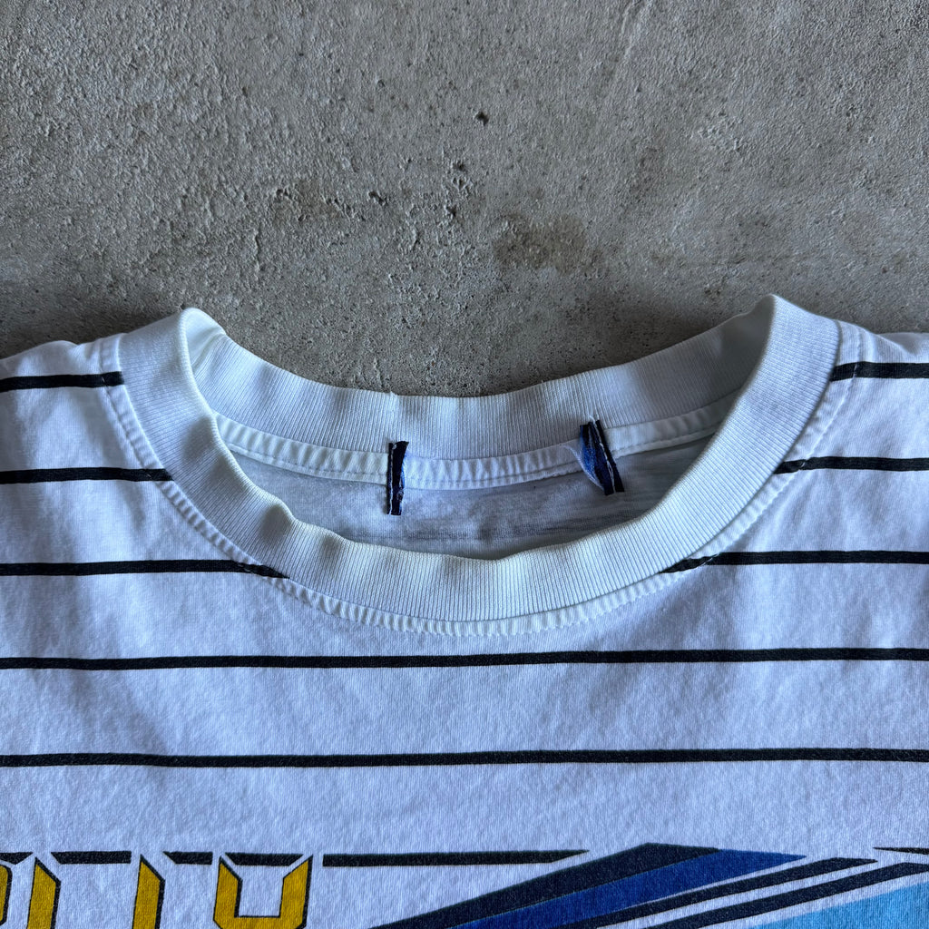 90s Rally Motorsport Mercedes 190E DTM White T Shirt (XL)