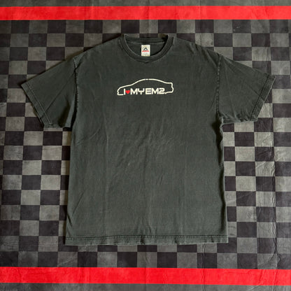 Honda Civic I <3 MY EM2 Black T Shirt