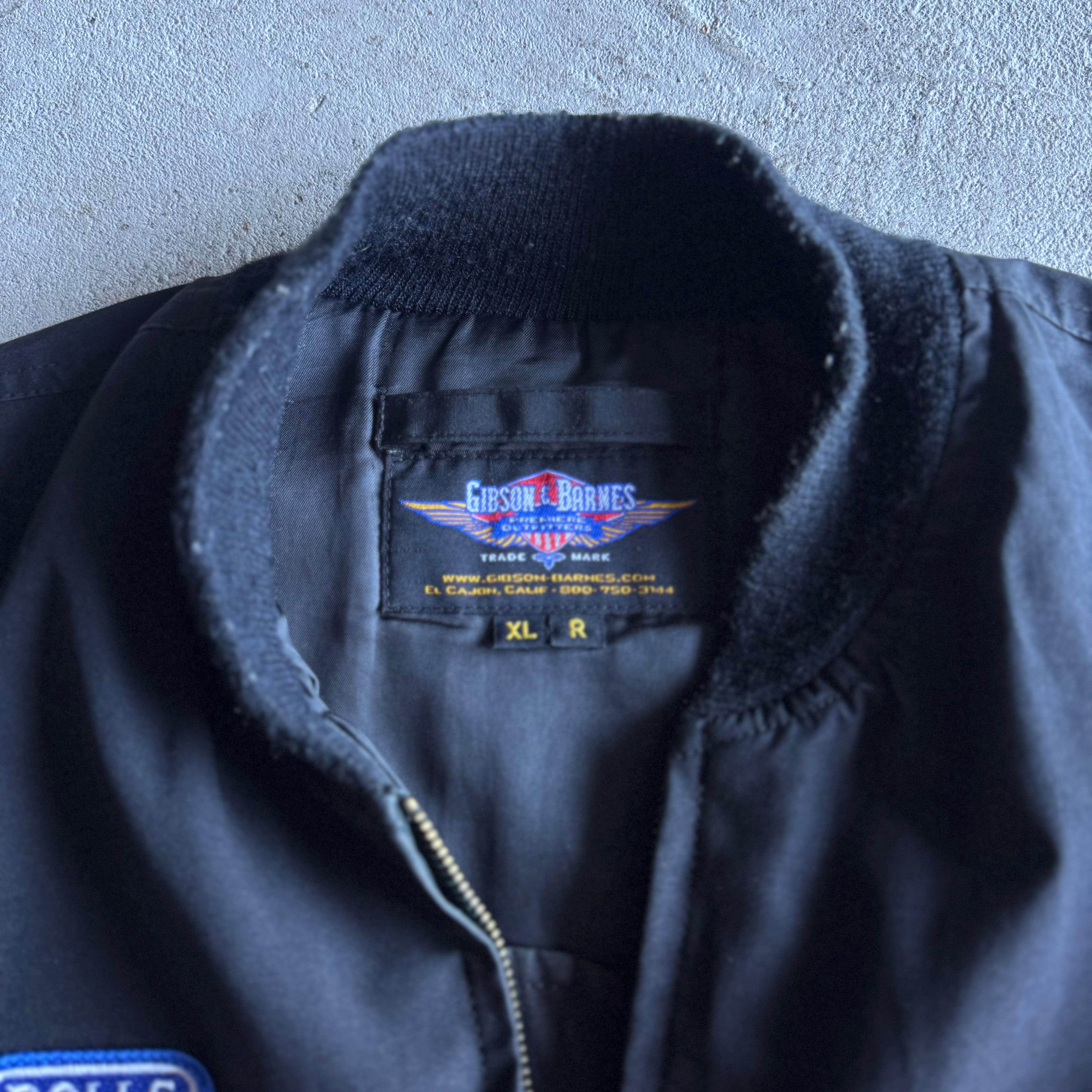90s Rolls Royce Bomber Jacket (XL)