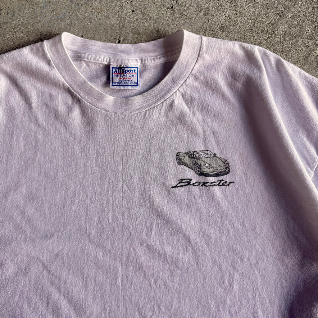 90s Porsche 996 Boxster White T Shirt (XXL)