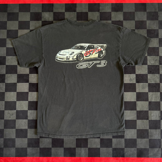 Porsche 997.1 GT3 Cup Car Black T Shirt Large