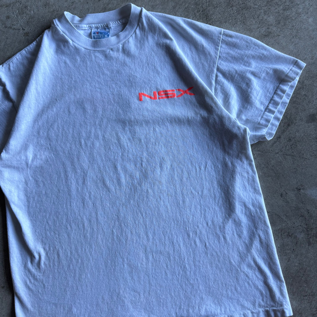 90s Acura NSX White Distressed T Shirt (L)