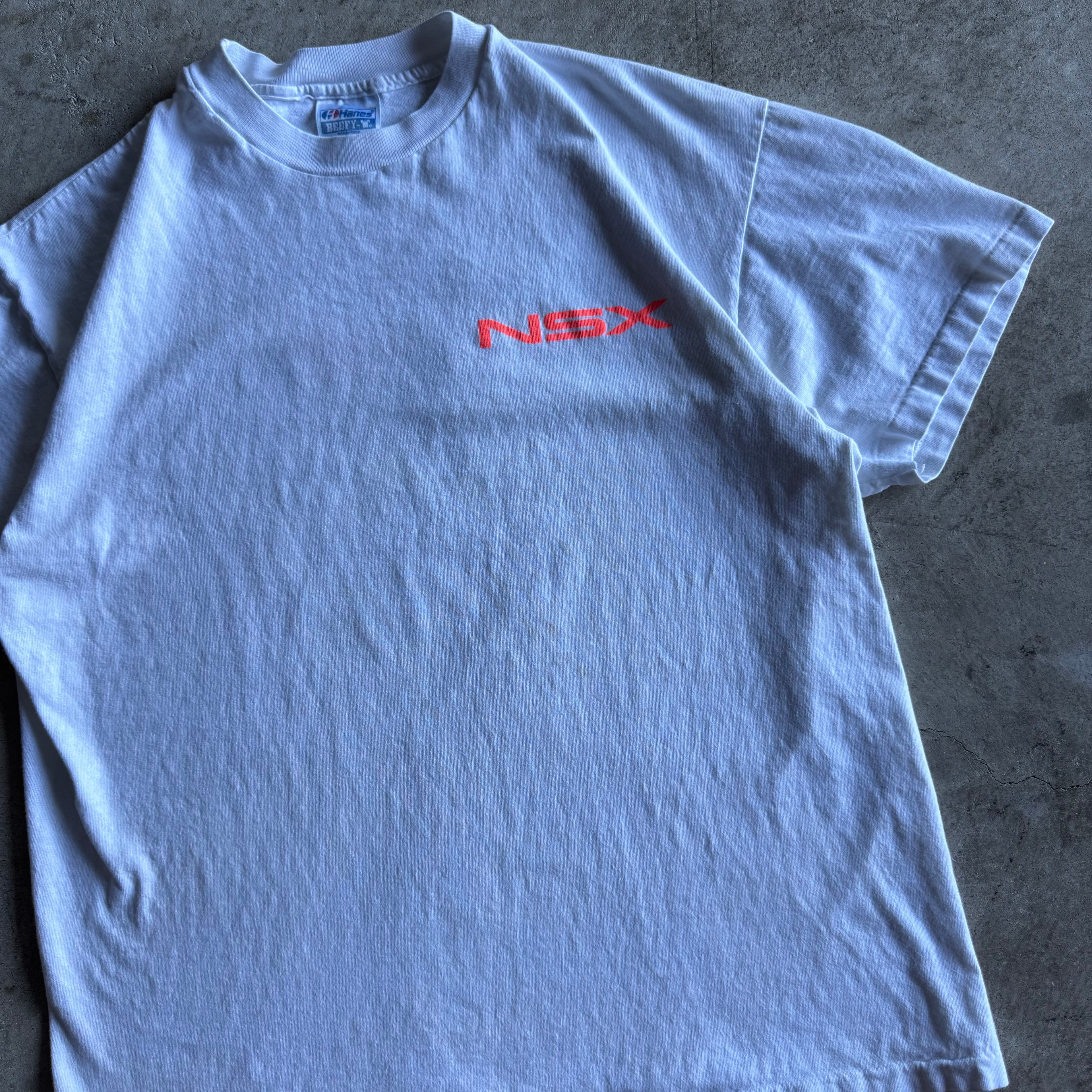 90s Acura NSX White Distressed T Shirt (L)