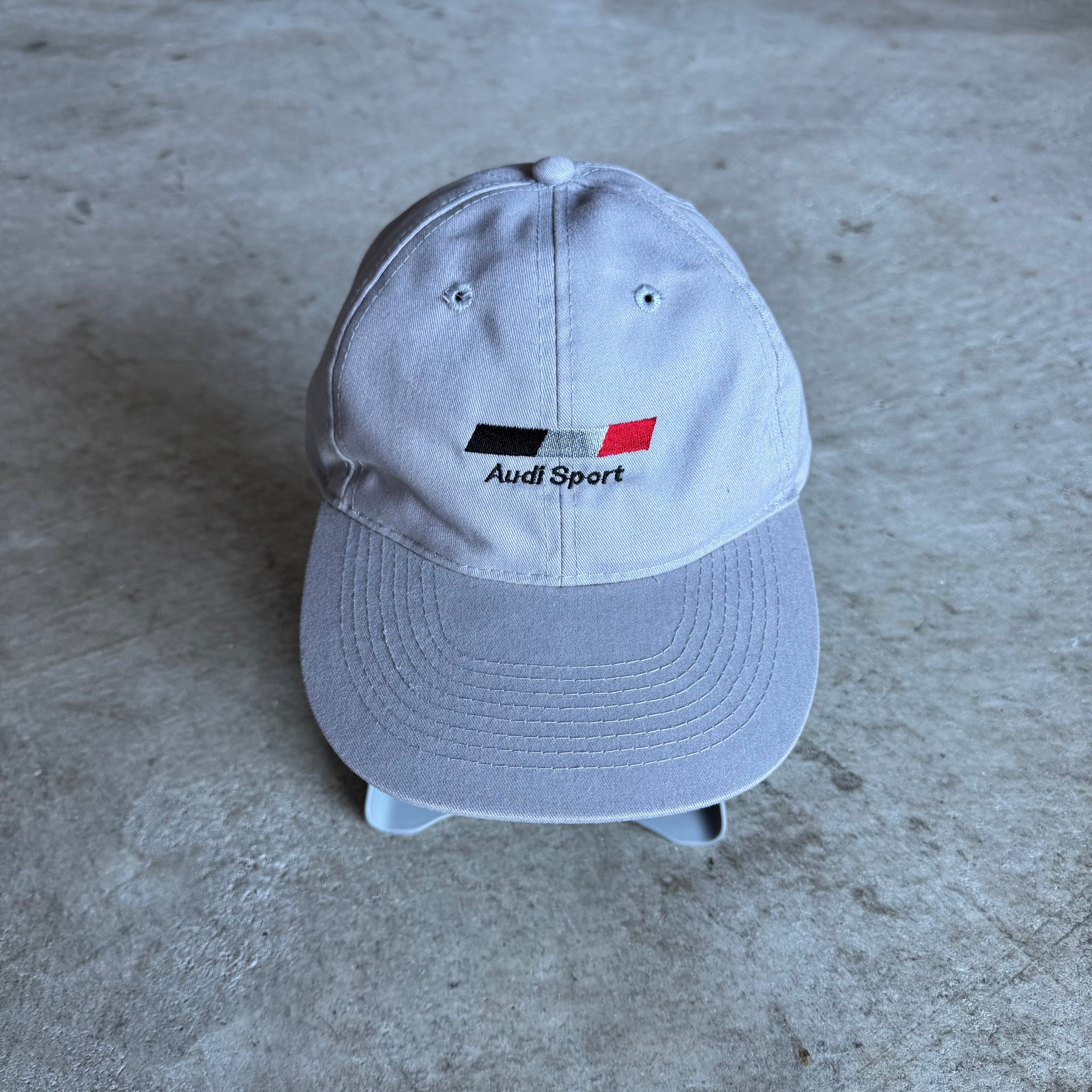 90s Audi Sport Grey Strapback Hat