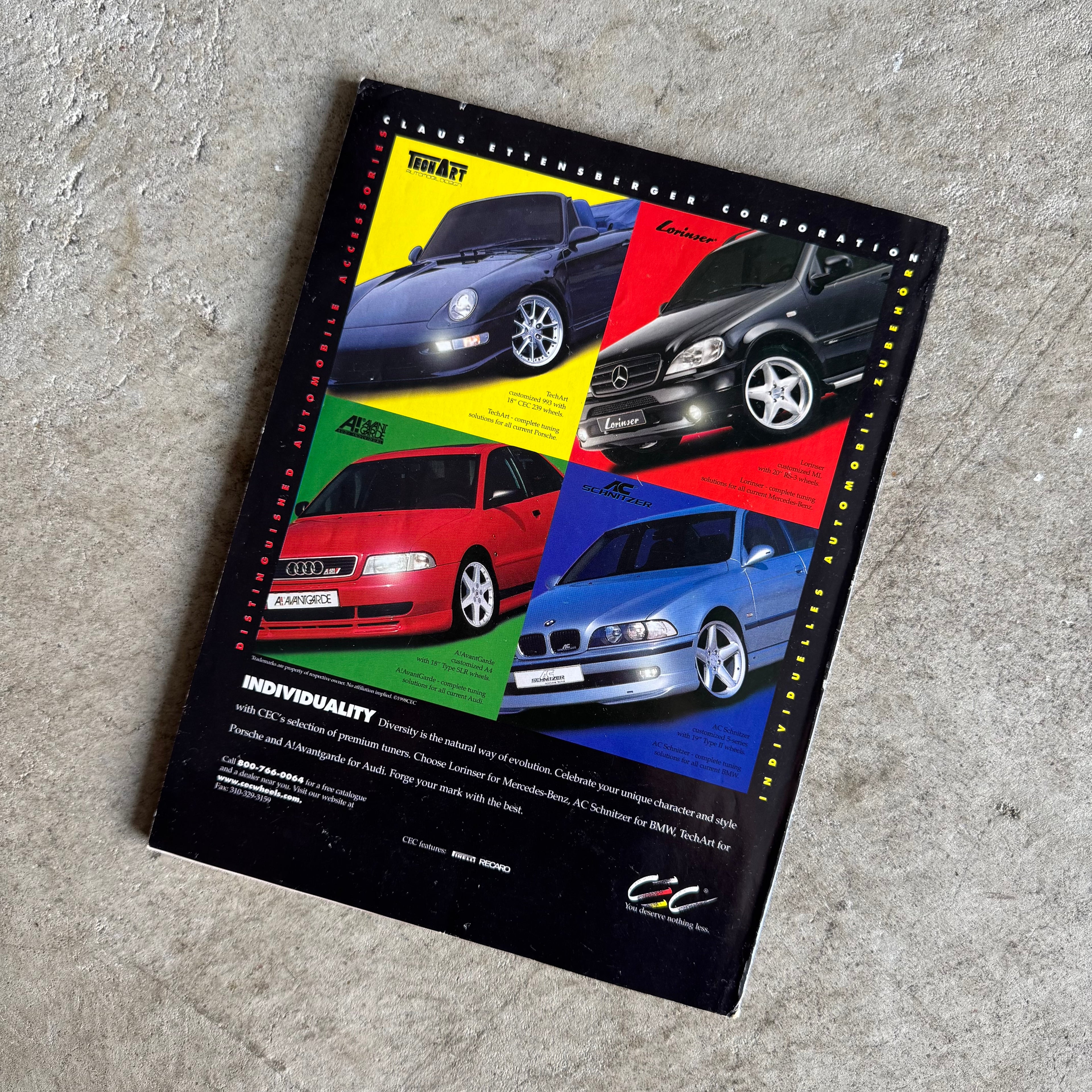 European Car Magazine November 1998 Volume 29 No. 11