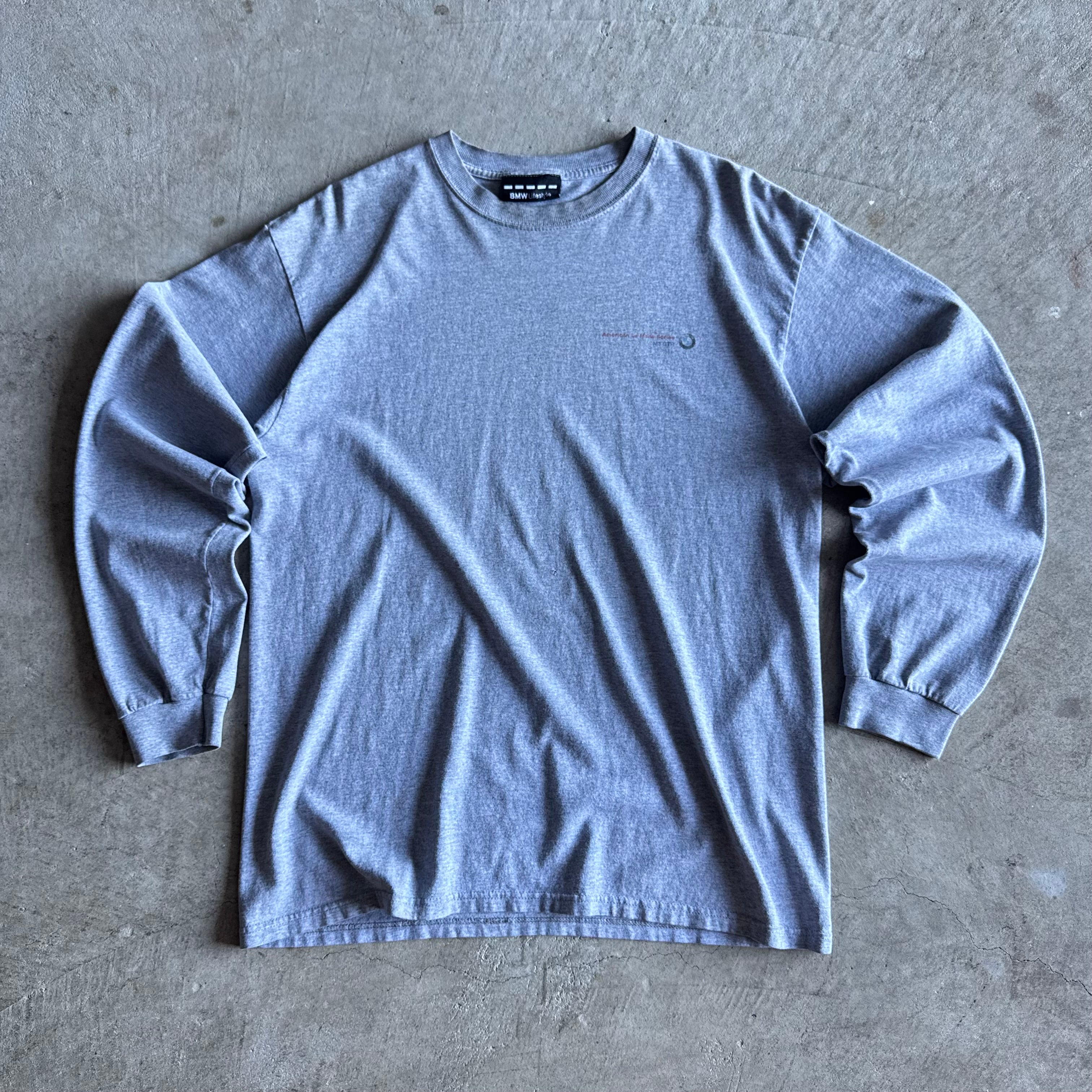 Vintage BMW E46 GTR GT3 Championship Grey Longsleeve T Shirt (L)