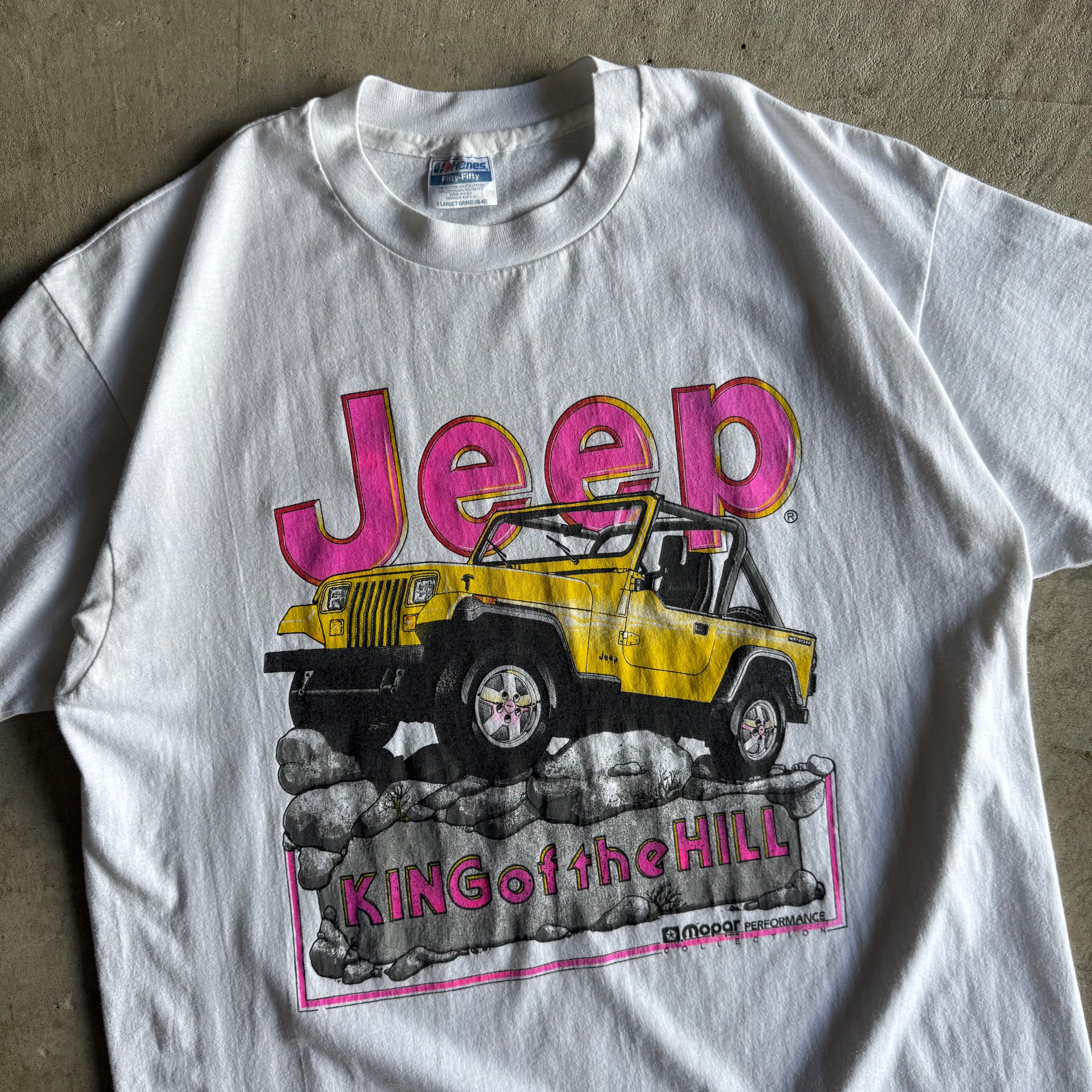 90s Jeep Mopar King of the Hill T Shirt (XL)