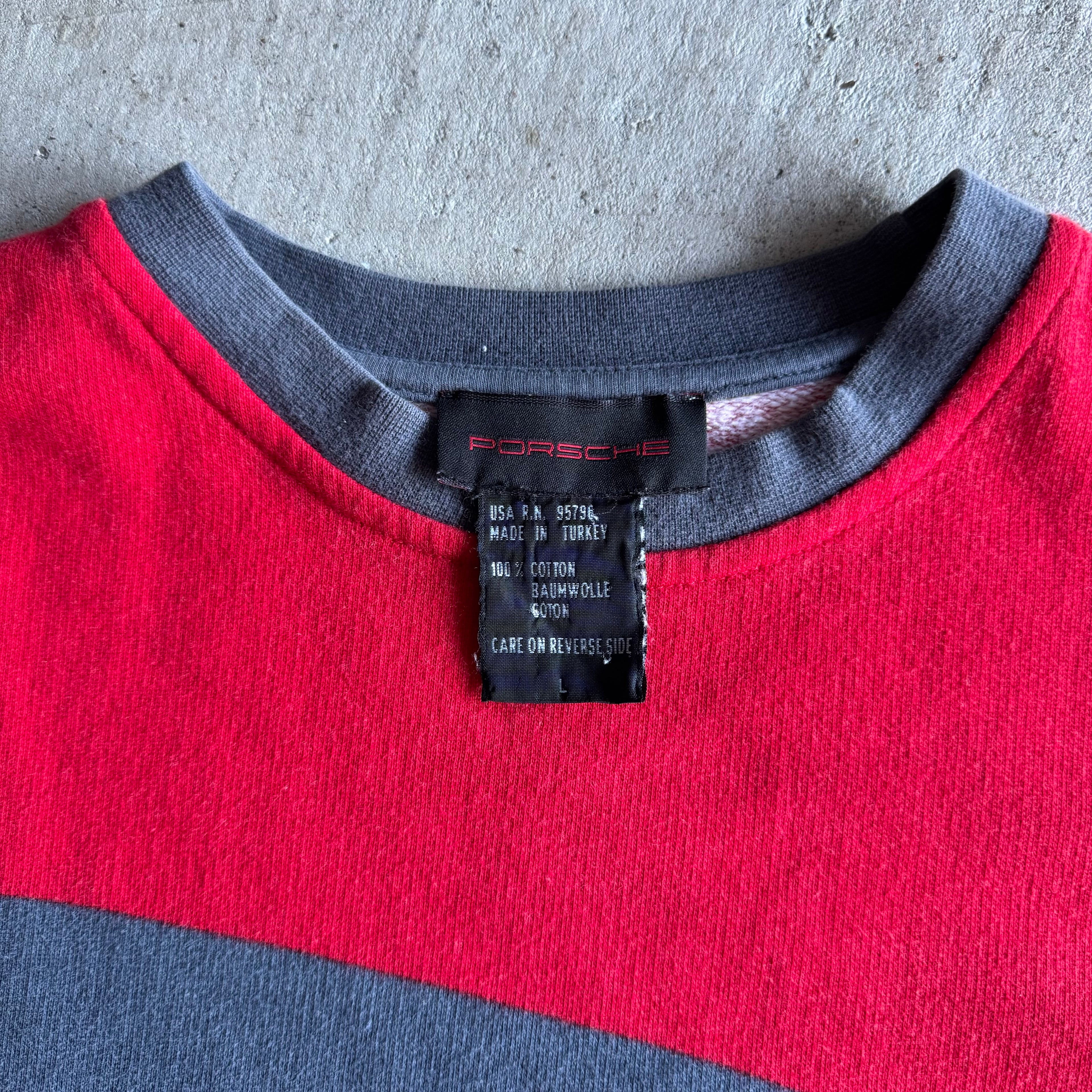 1995 Porsche Selection Motorsport Red Crewneck Sweater (L)