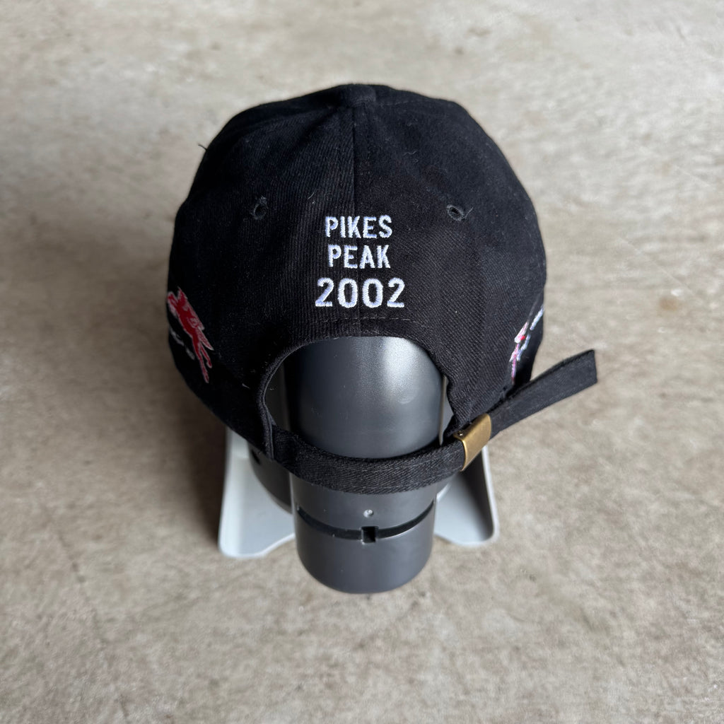 2002 Porsche GT2 Pikes Peak Mobil 1 Black Strapback Hat