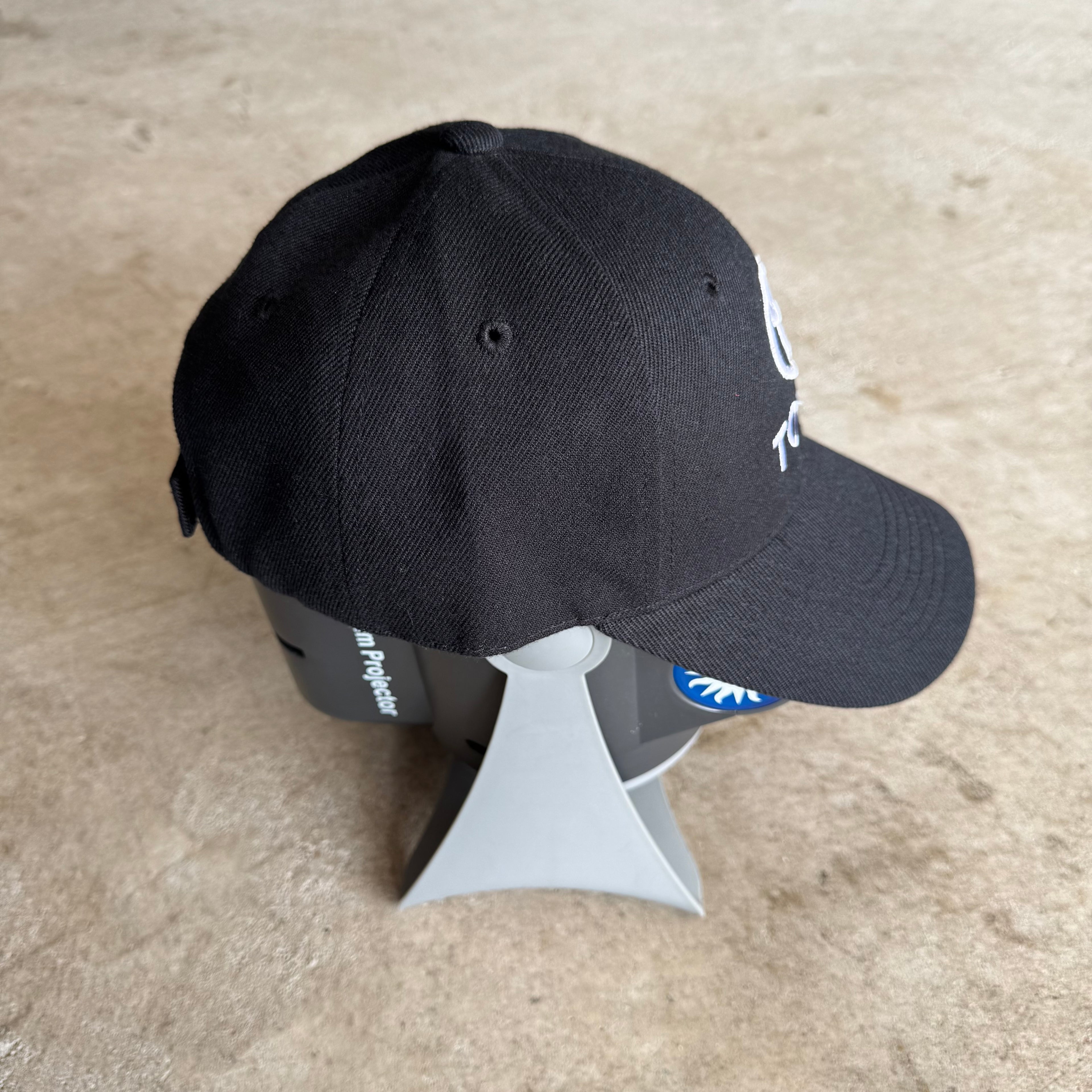 90s Toyota Embroidered Black Strapback Hat