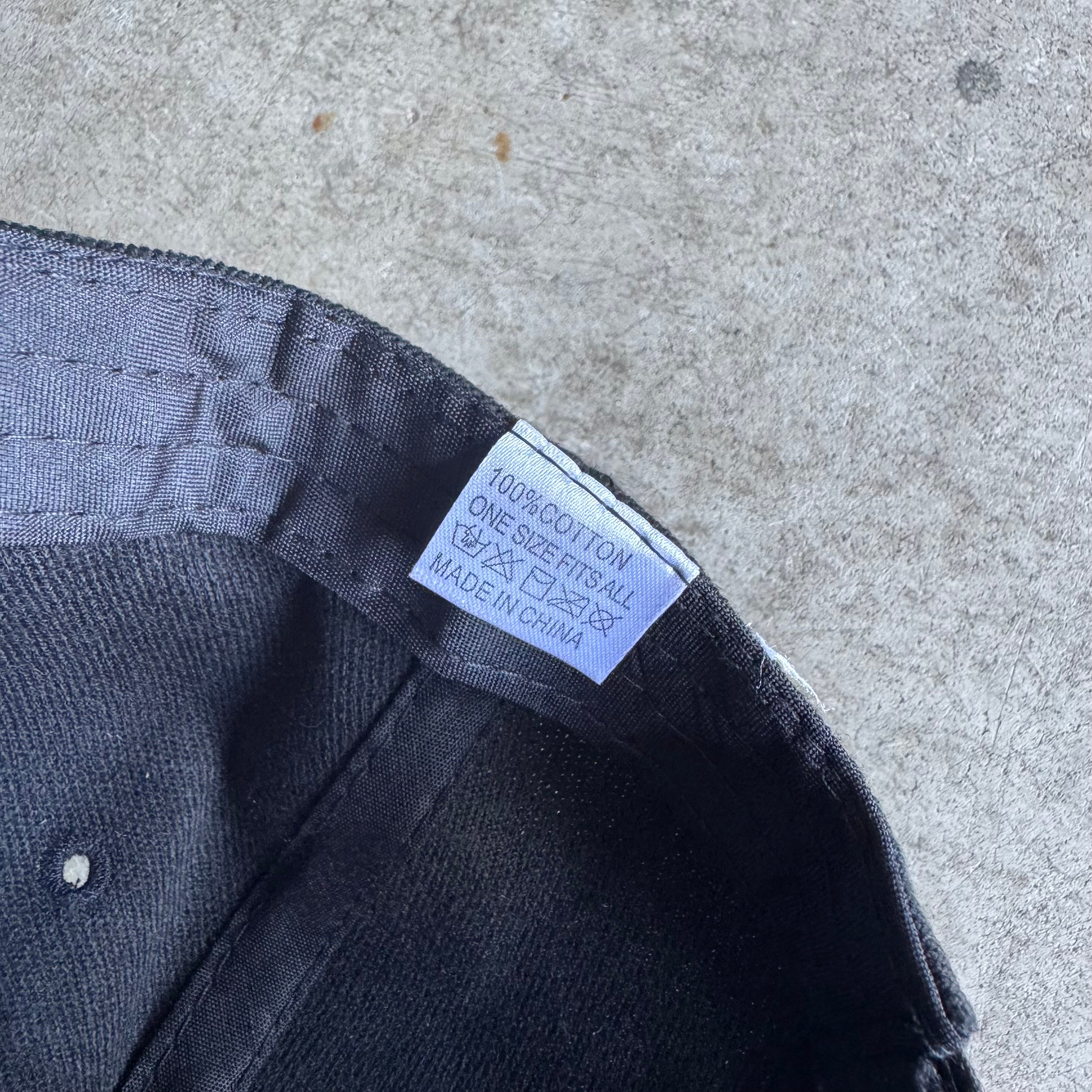 90s Jaguar Embroidered Black Cap Hat