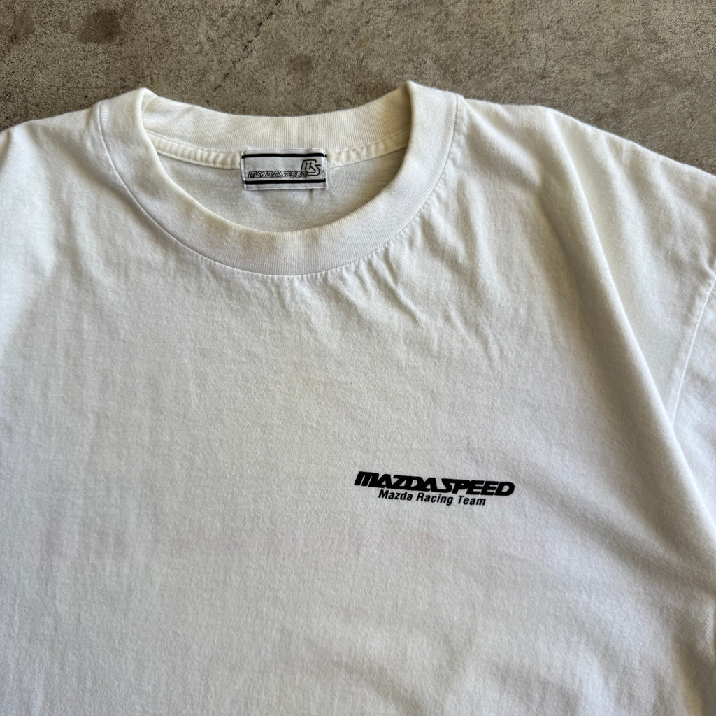 90s Mazdaspeed Racing Team White T Shirt (L)