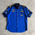 90s Subaru World Rally Team Button Up Shirt (XL)