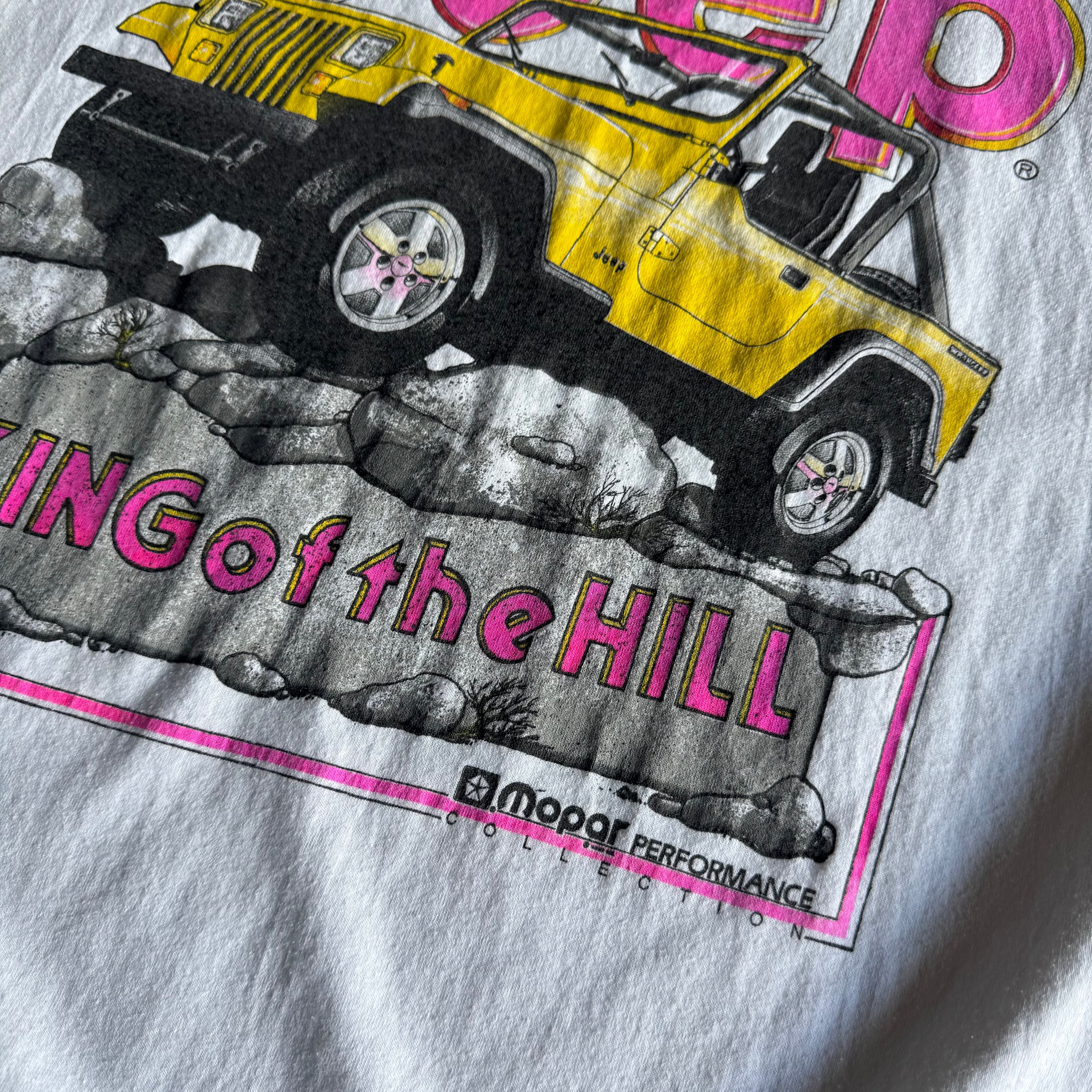 90s Jeep Mopar King of the Hill T Shirt (XL)
