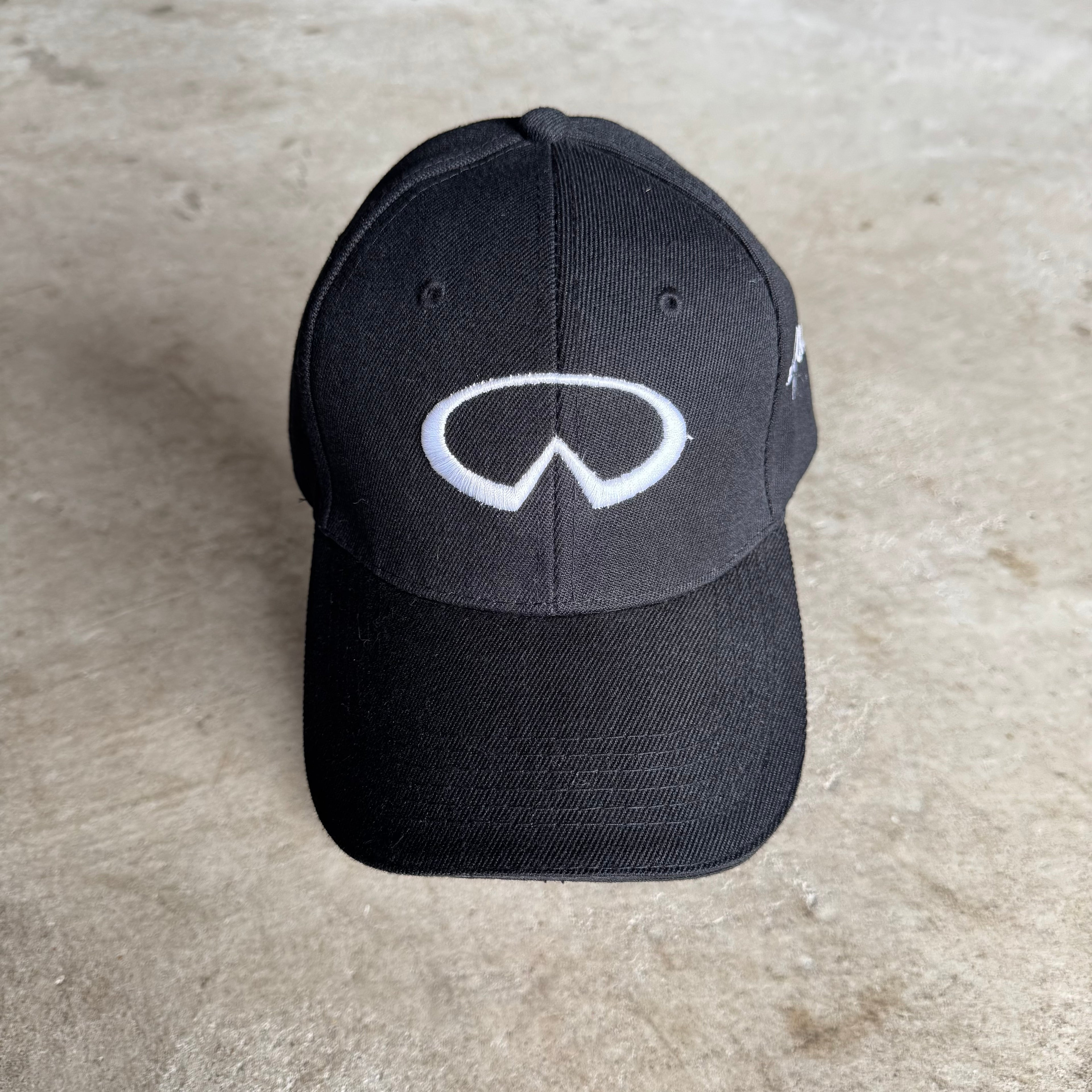 90s Infiniti Embroidered Black Cap Hat