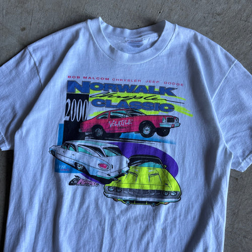 2000 Norwalk Chrysler Classic White T Shirt (L)