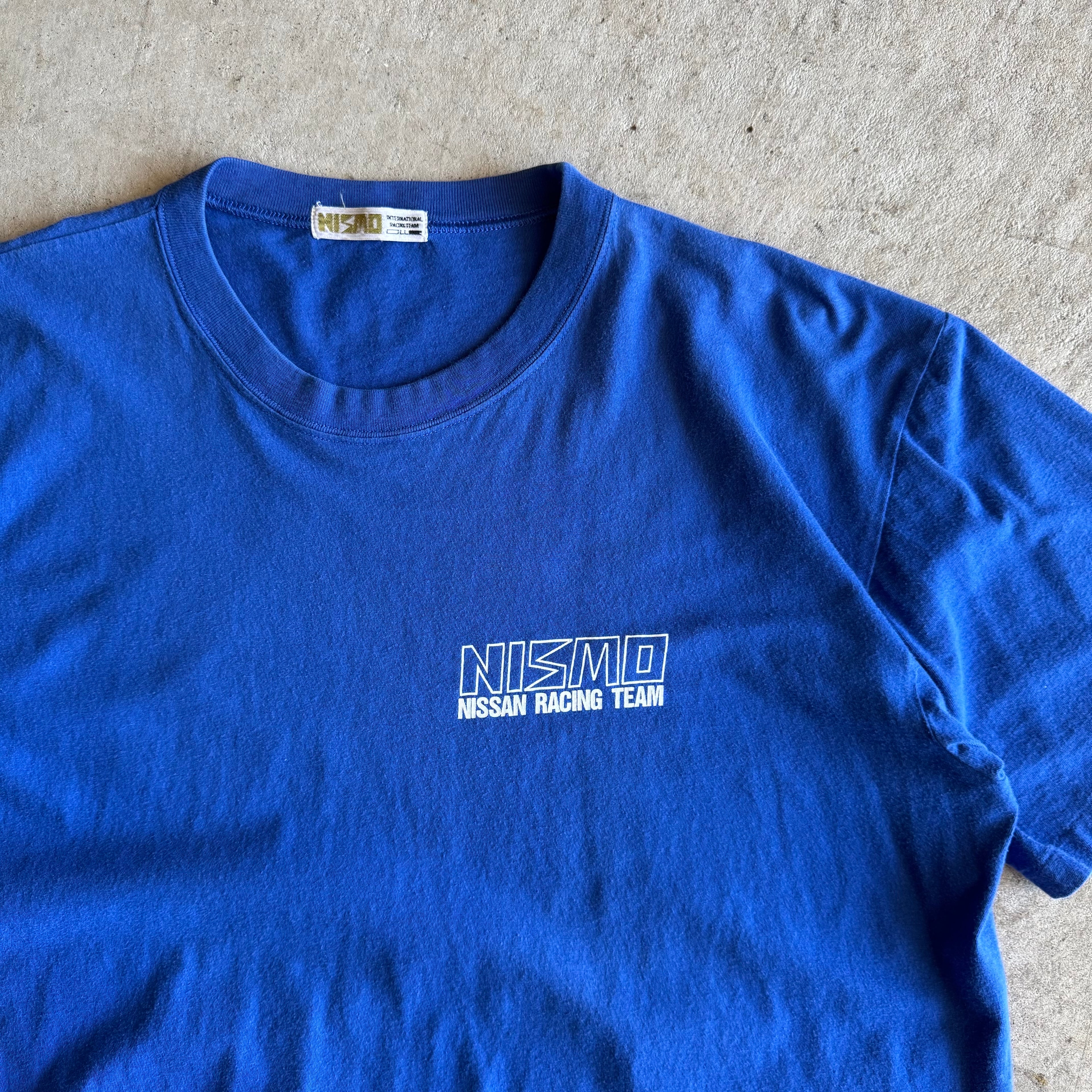 90s Nisan Nismo Racing Blue Team Racing Shirt (L)