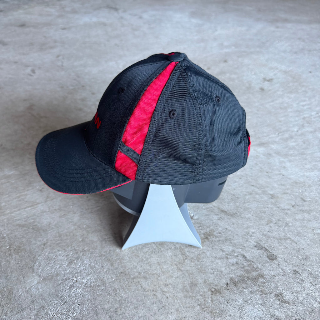Nissan Striped Black Red Strapback Hat