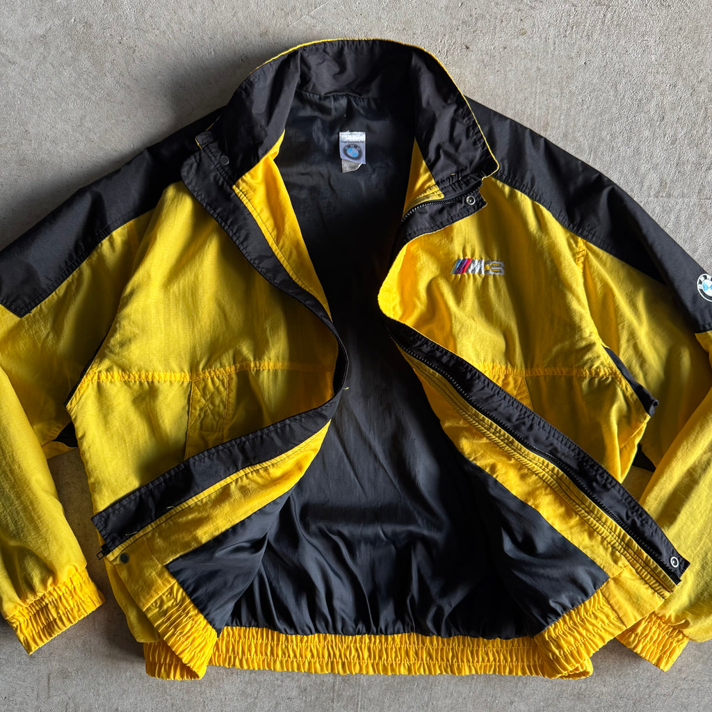 90s BMW Motorsports M3 Dakar Yellow Jacket (XL)