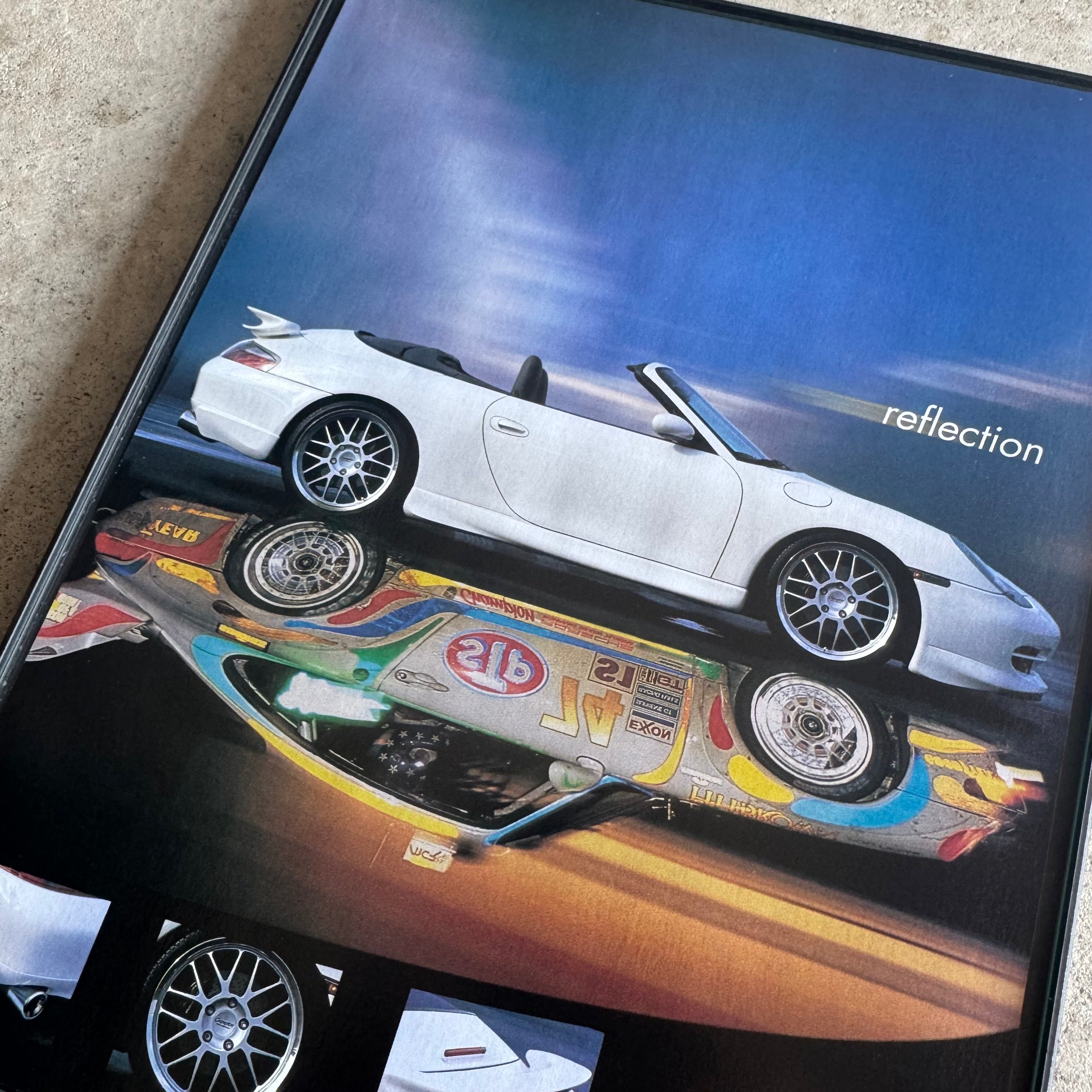 90s Porsche Champion Motorsport Framed Advertisement