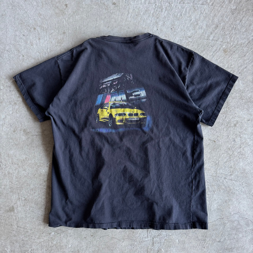 2000s BMW Lifestyle E46 M3 Black Pocket T Shirt (L)