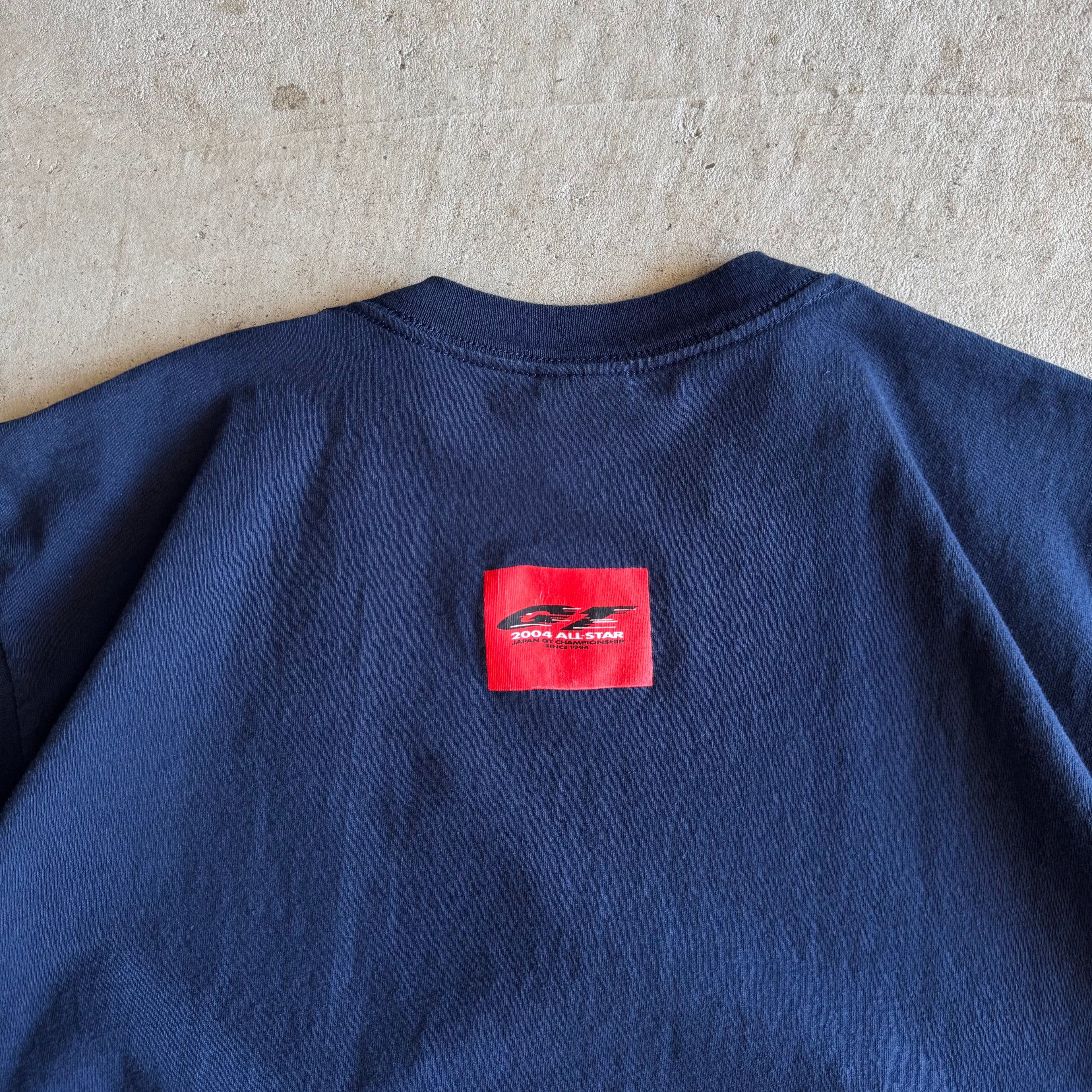 2004 JGTC Japan GT Championship Racing Series Navy T Shirt (L)