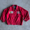 90s BBS Motorsport Ferrari Scuderia Red Coach Jacket (L)