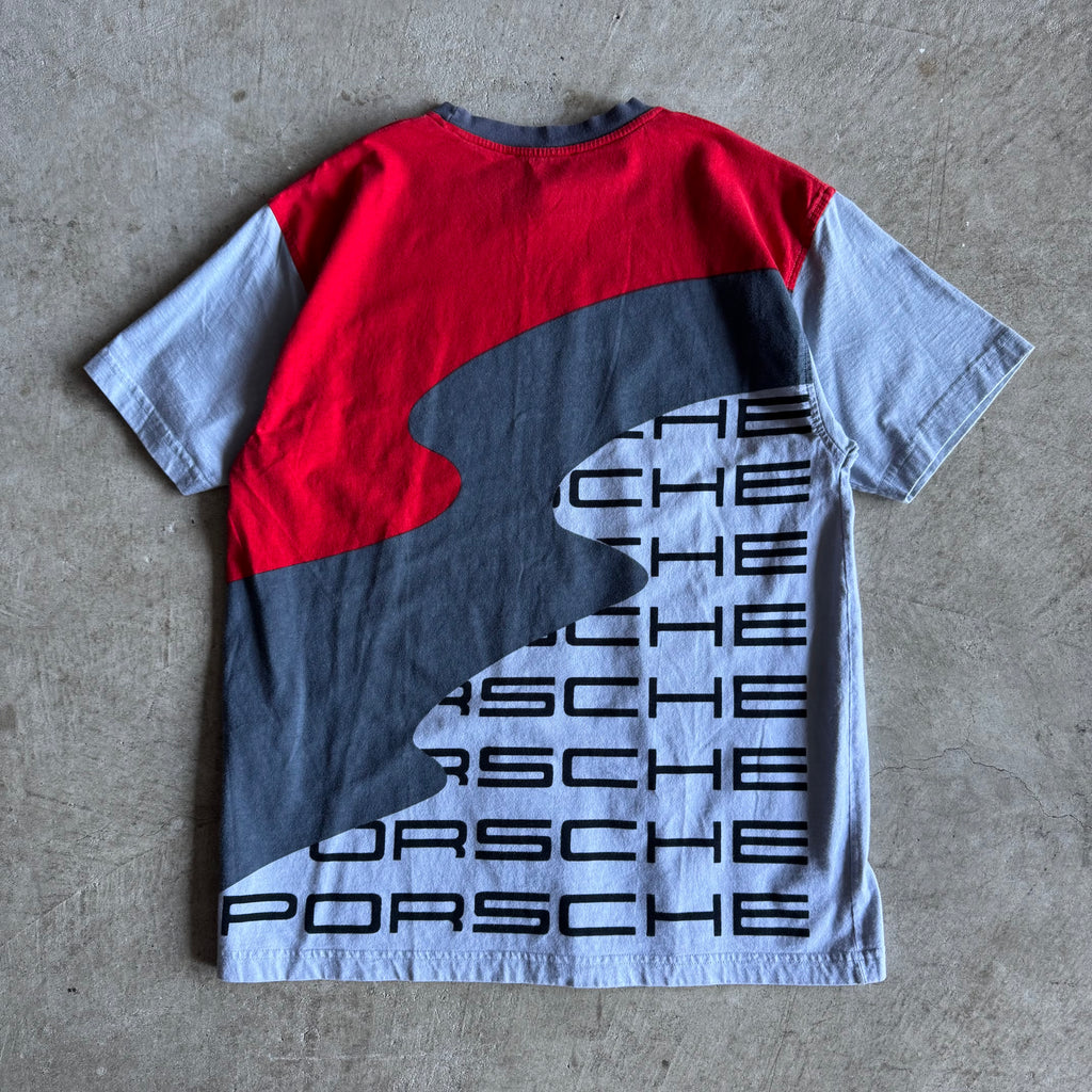 90s Porsche 944 Script Wiggle T Shirt (L)