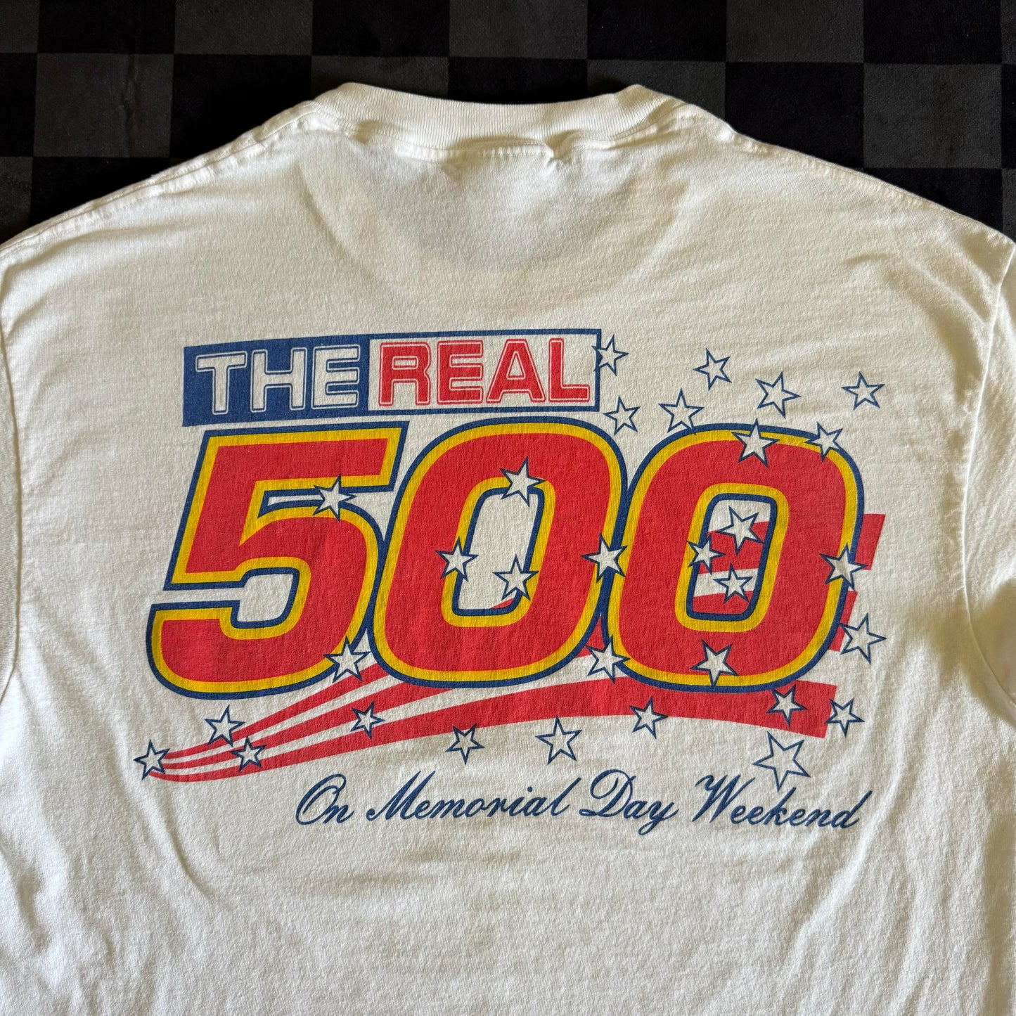 1996 US 500 White T Shirt XL