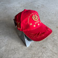 2002 Michael Schumacher 5 Time World Champion Red Cap Hat