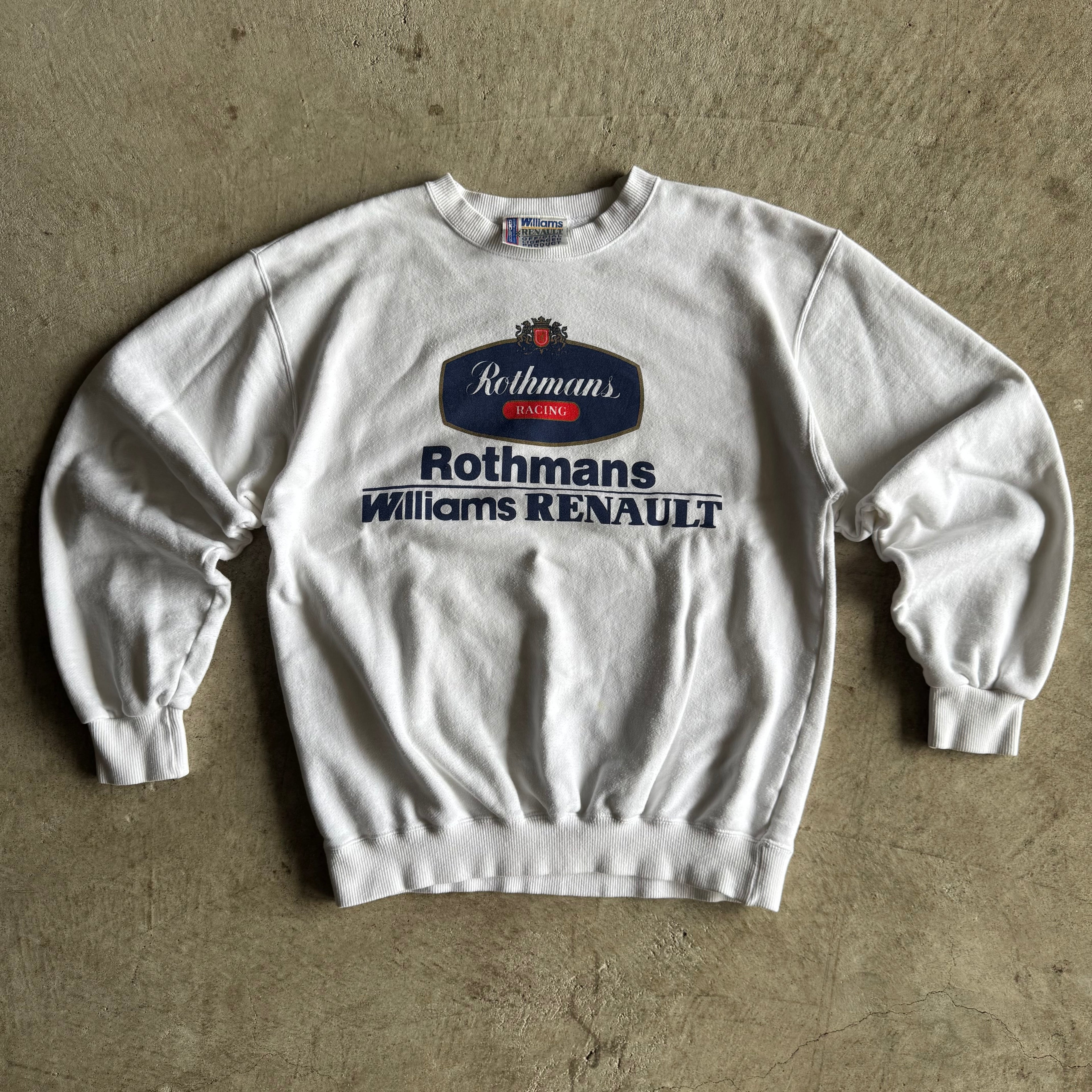 90s Rothmans Williams Renault F1 Racing Crewneck (L)
