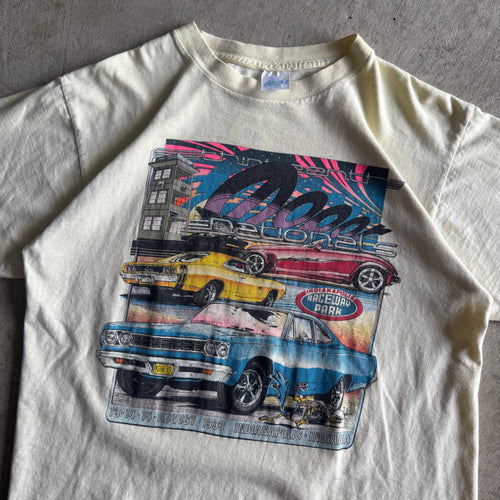 1993 Mopar Nationals Indianapolis Raceway Yellow T Shirt (L)