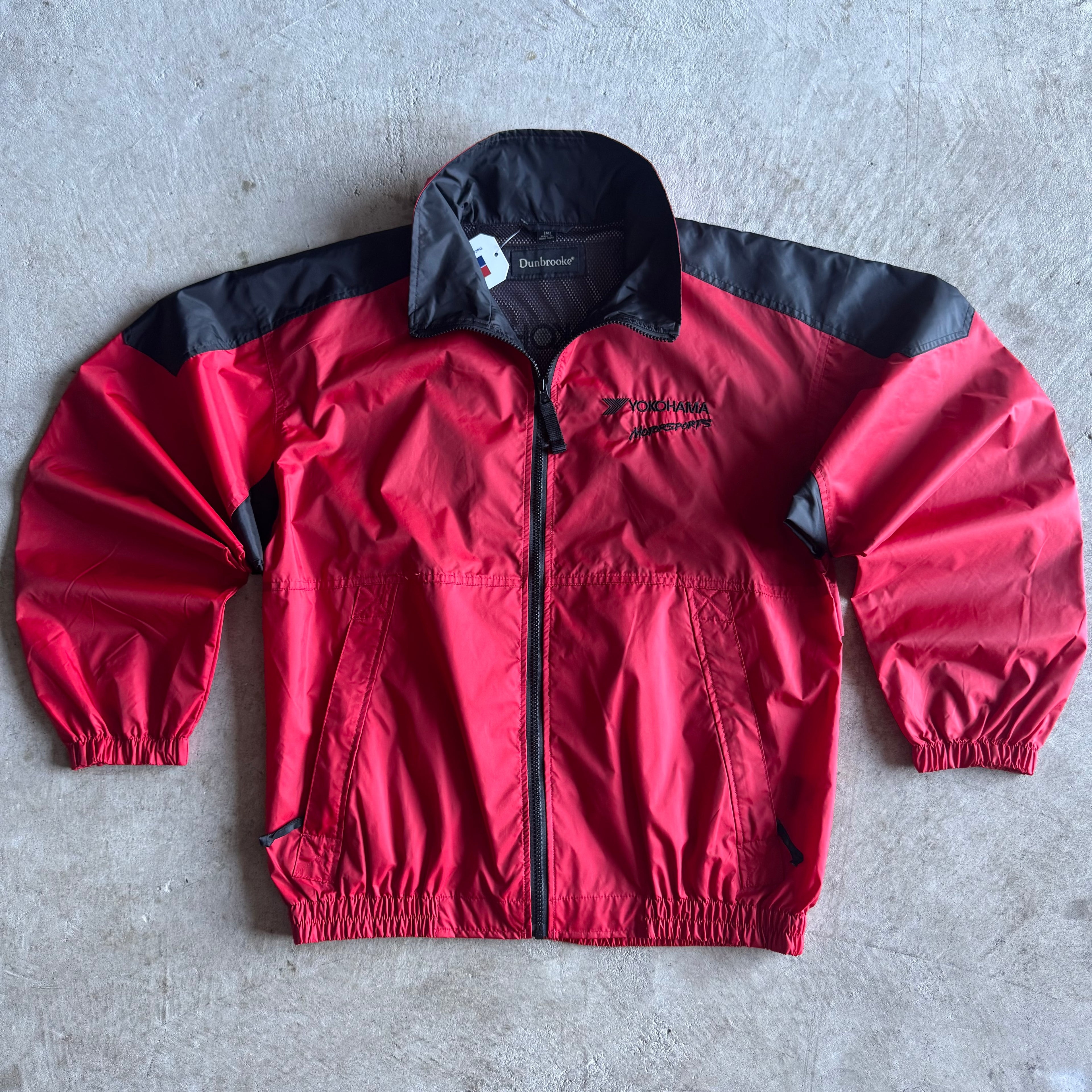 Vintage Yokohama Motorsports Windbreaker Jacket Size Medium
