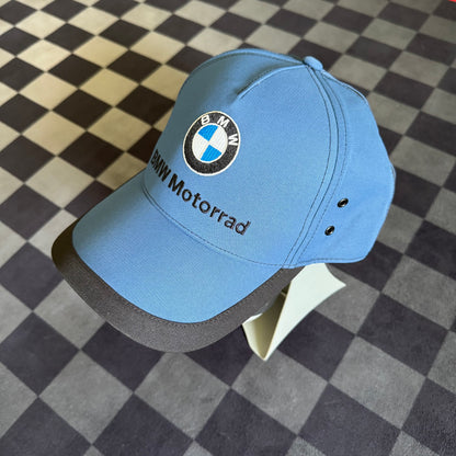 BMW Motorad Blue Strapback Hat Cap