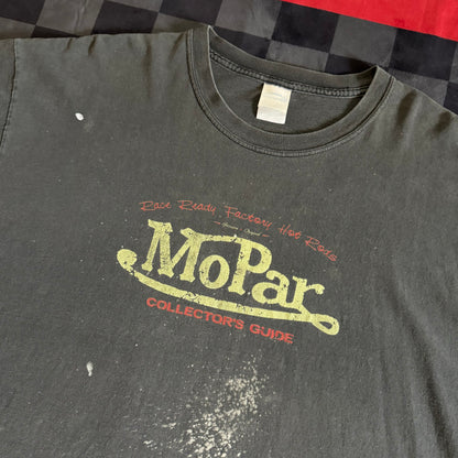 Mopar Muscle Cars Pin-Up Girl Distressed T Shirt
