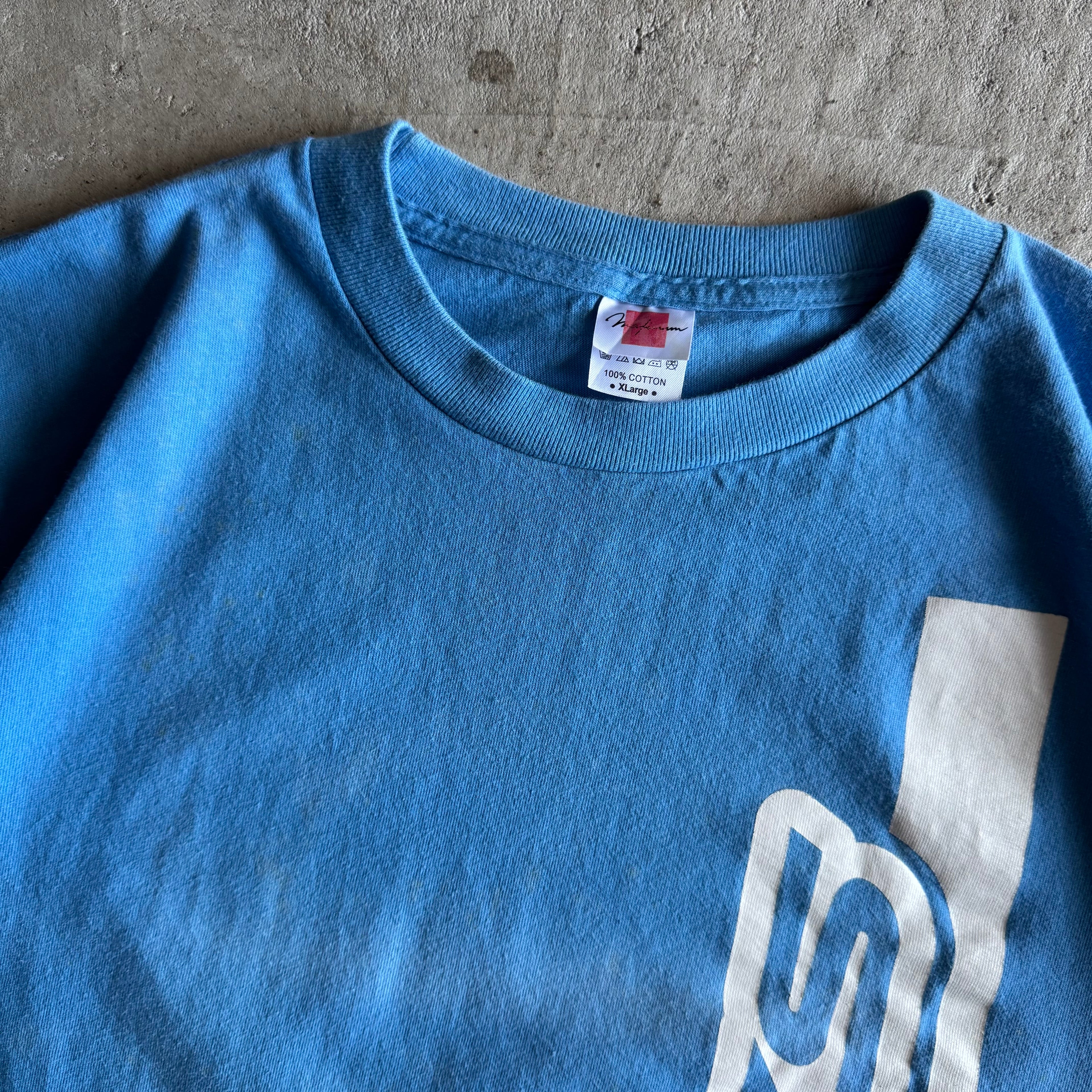 2000s Rays Engineering Japan Power Baby Blue T Shirt (XL)