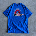 1986 Porsche Spirit of America 956 Monte Carlo Blue T Shirt (XL)