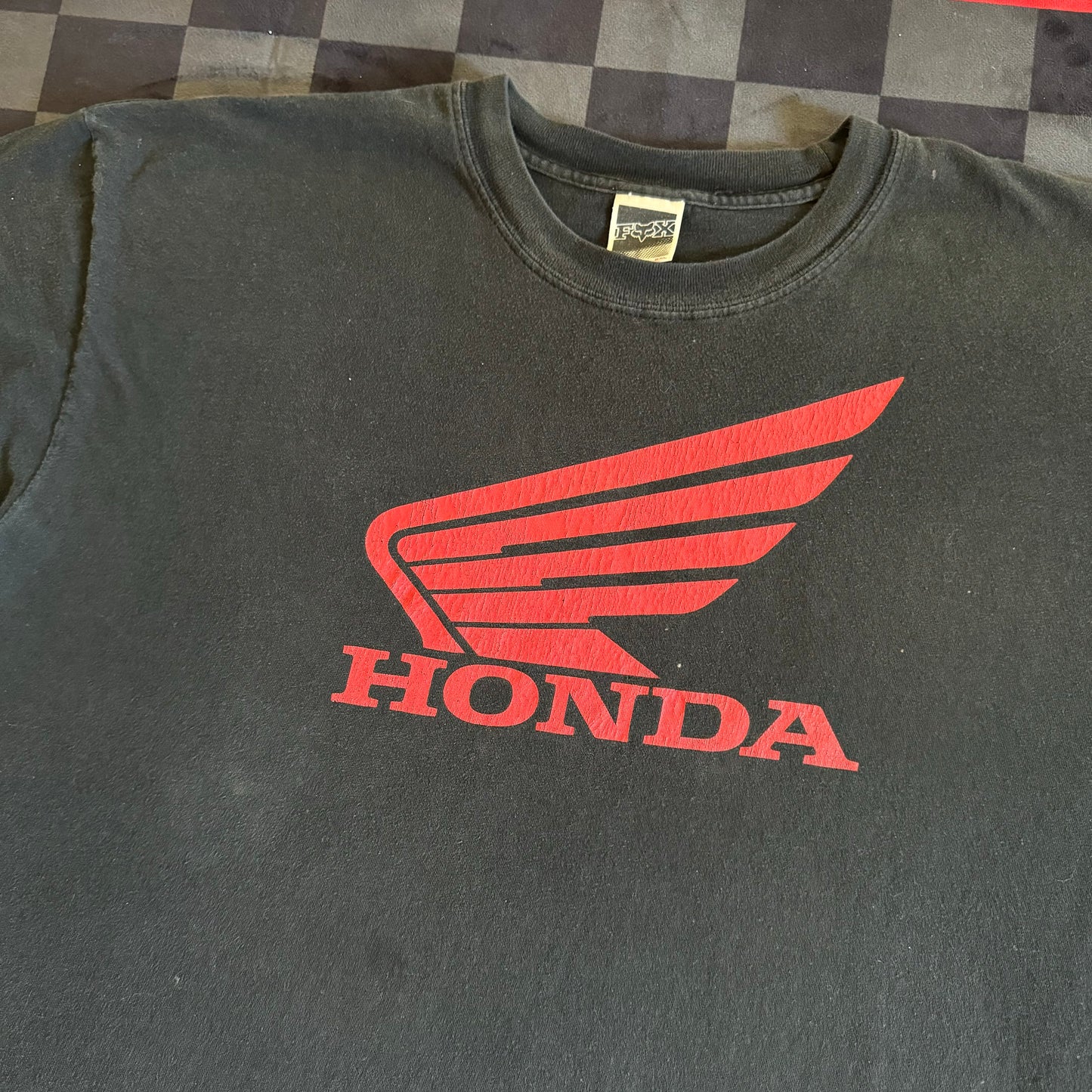Honda Fox Racing Black T Shirt 2XL