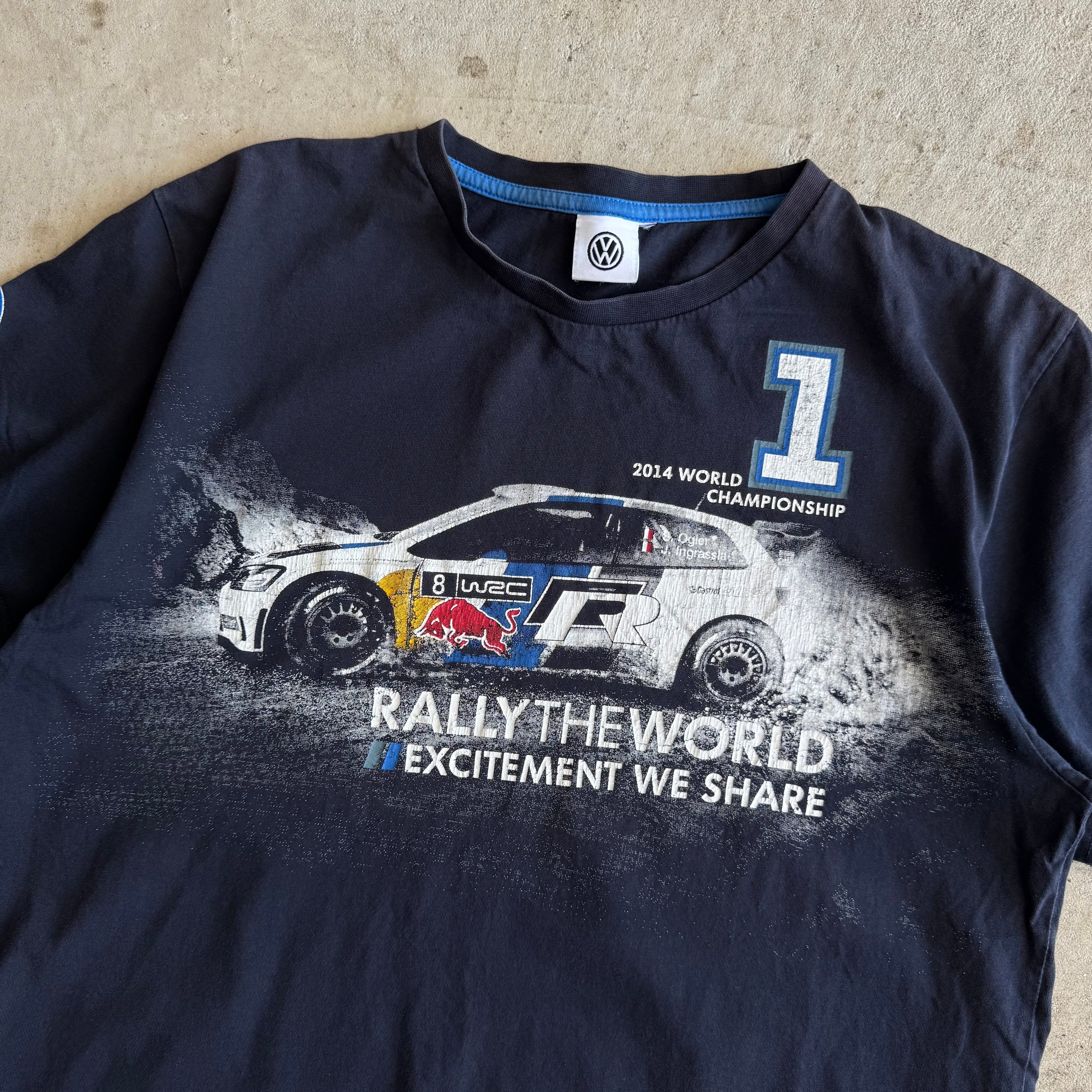 2014 Volkswagen Golf R WRC Championship Black Shirt (M)