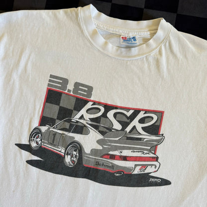 Porsche 911 3.8 Carrera RSR White T Shirt XL