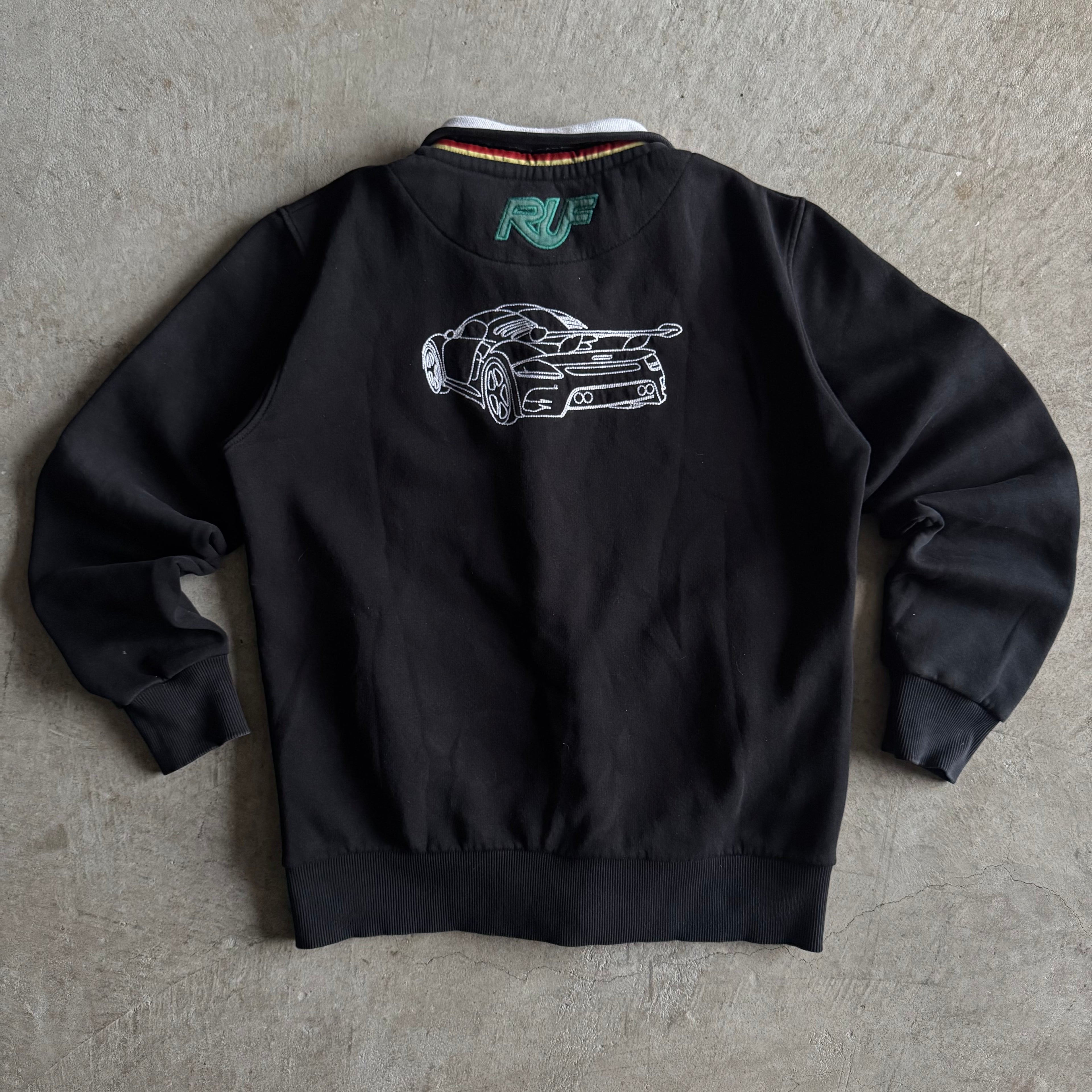 Vintage RUF Porsche SEIT 1939 Black Jacket Size XL