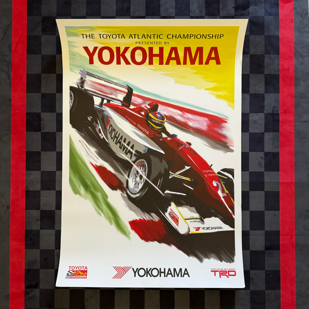Original Yokohama Toyota CART Atlantic Championship Race Poster