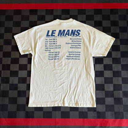 Ford Beats Ferrari Le Mans 1966 T Shirt Large